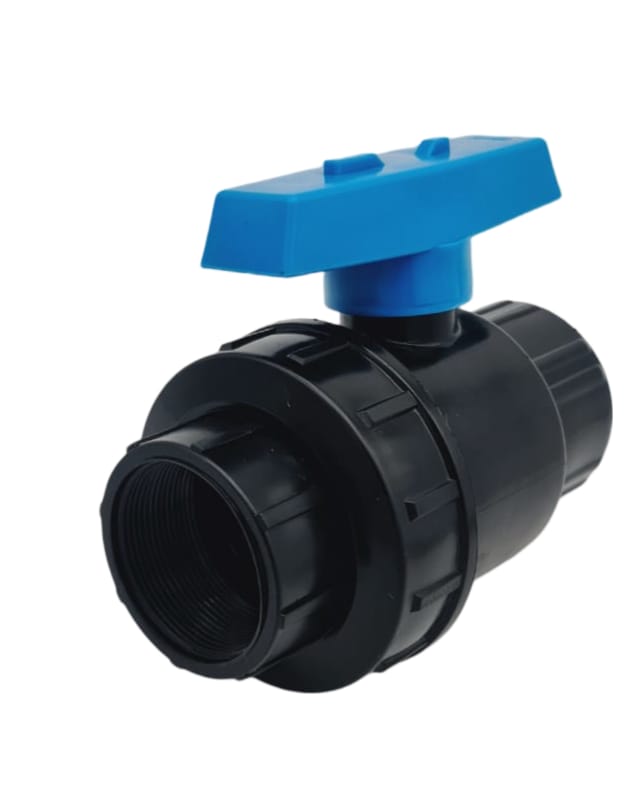 Ball Valve - Polypropylene  Threaded - Single Union 2 Inch