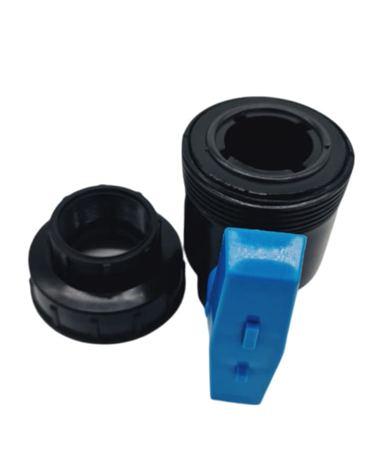 Ball Valve - Polypropylene  Threaded - Single Union 2 Inch